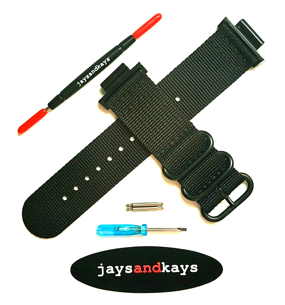 JaysAndKays® 16mm-Lug Large Profile Metal Strap Adapters for
