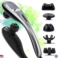 Handheld Deep Tissue Electric Massager for Neck, Back, Shoulder, 5 Speeds