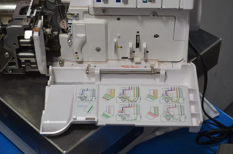 RARE Elna 945 Computer Serger 5 Thread TESTED WORKS READ description - Image 4 of 4