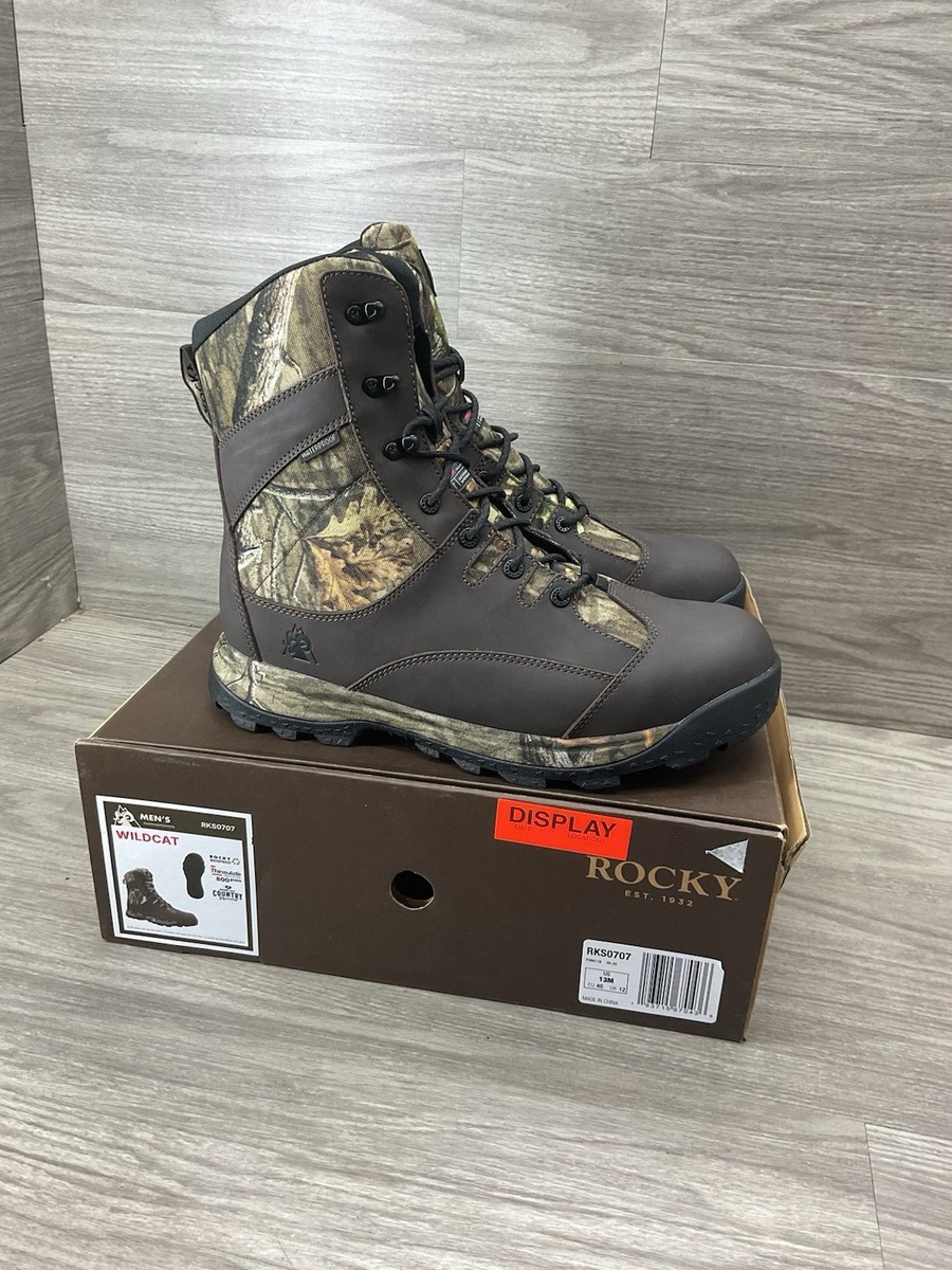 Rocky Wildcat 800G Insulated Camo Hunting Boot Sz 13 M | eBay display picture 3