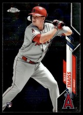 2020 Topps Chrome Matt Thaiss Rookie Los Angeles Angels #83