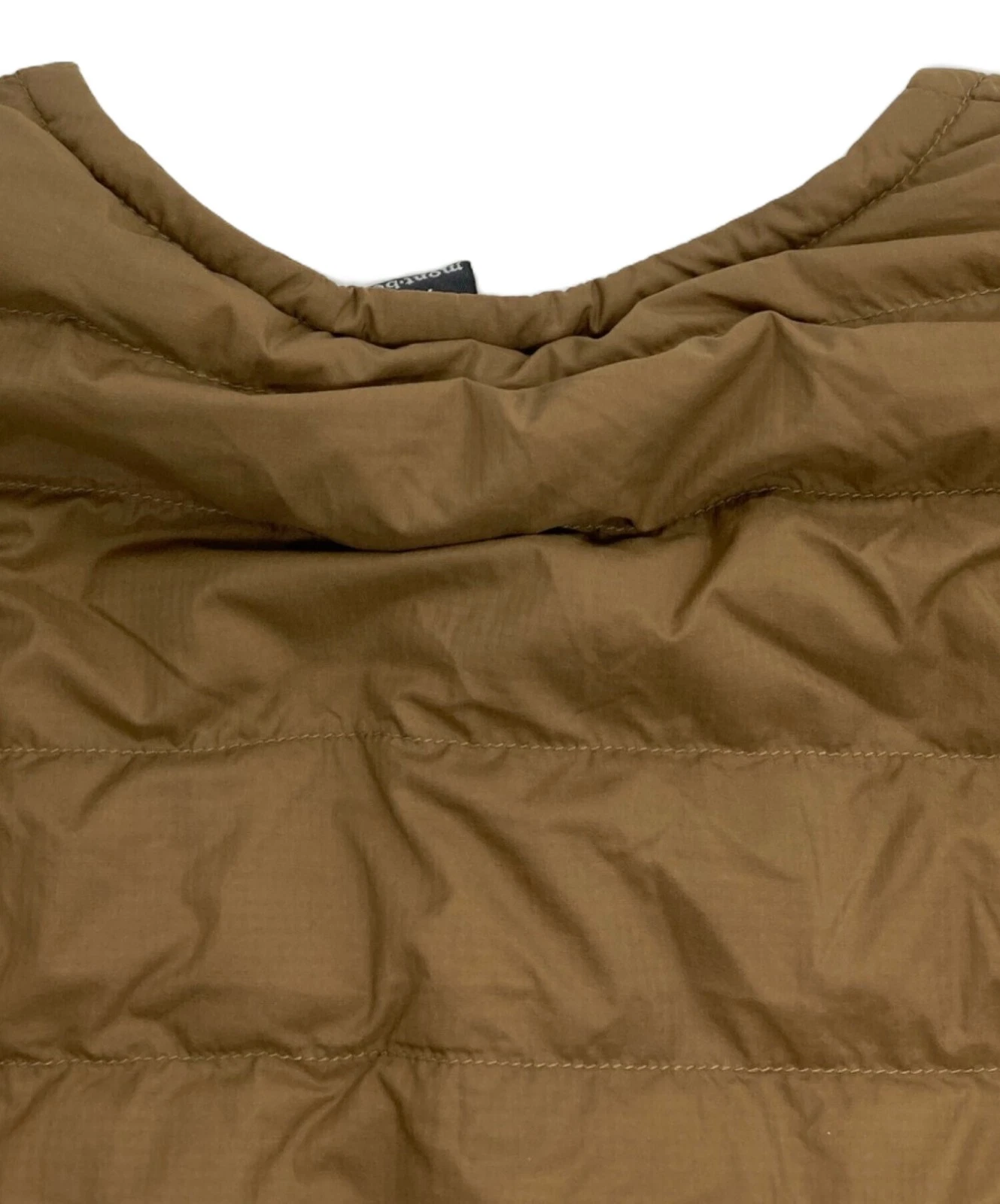 Montbell Superior Down Round Neck Button Jacket Men's Size XS Brown - product detail image 6