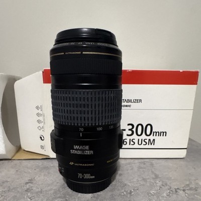 Canon EF 70-300mm f/4-5.6 IS USM Zoom Lens Image Stabilizer