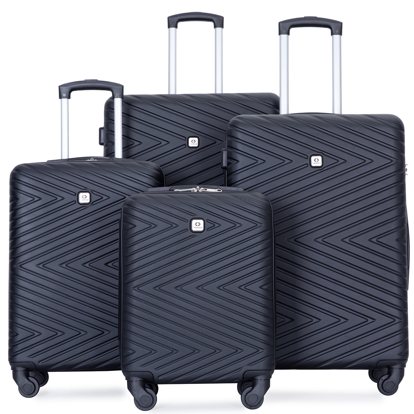Set Hardside Lightweight Suitcase W/tsa