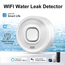 Smart WIFI Water Leak Detector 100dB High-Decibel Alarm Remote Real-Time Control