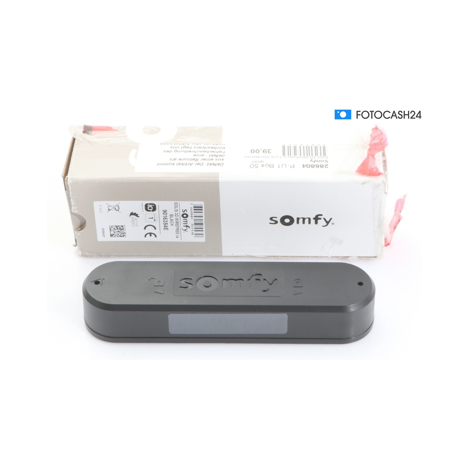 Somfy Eolis 3D WireFree IO Wireless Wind Sensor, Black... + Defect (286804)