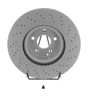 2X Jurid Bremsscheibe Coat+ 562567JC-1 JC Schachtel FüR Mercedes Klasse W221 250