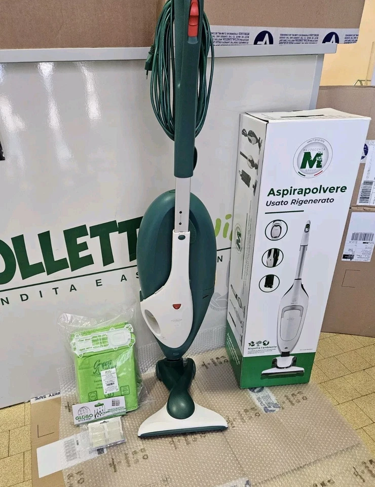 FOLLETTO VK 136 CON HD 40 USO FIERISTICO GARANZIA 24 MESI, SACCHETTI, PROFUMINI 