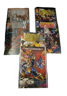 Generation X Lot of 6 Books Marvel Comics X-Men Event Deluxe Anniversary Issue