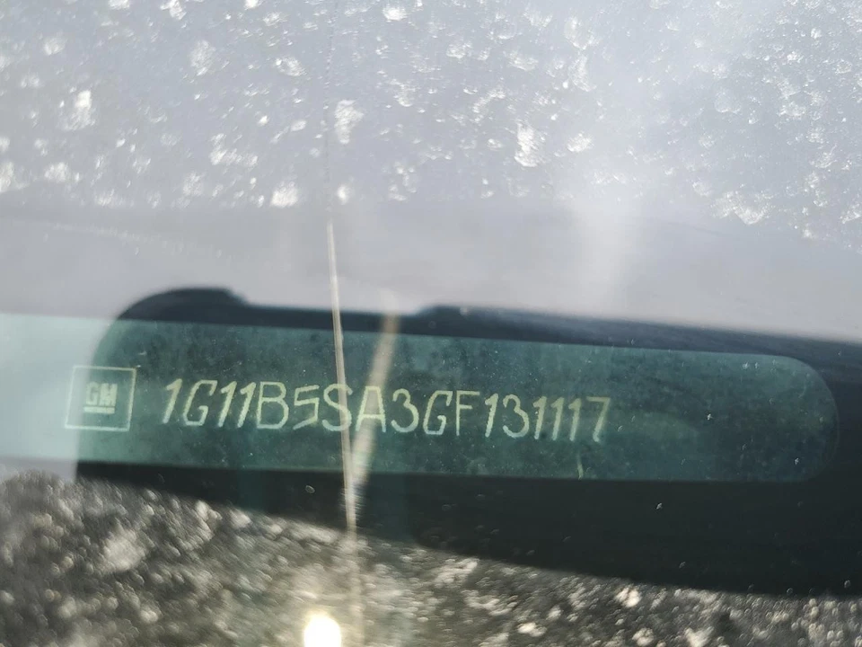 二手暖通空调鼓风机电机 适合:2016 雪佛兰迈锐宝 VIN 1 第 4 位 限量等级 — 第 2/4 张图片