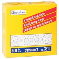 500 Avery Zweckform LochverstäRkungsringe 13 Mm, Weiß
