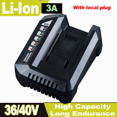 Schnellladegerät für Ryobi 36V 40V BPL3650D Lithium-Akku BPL3640D OP4015 OP4050