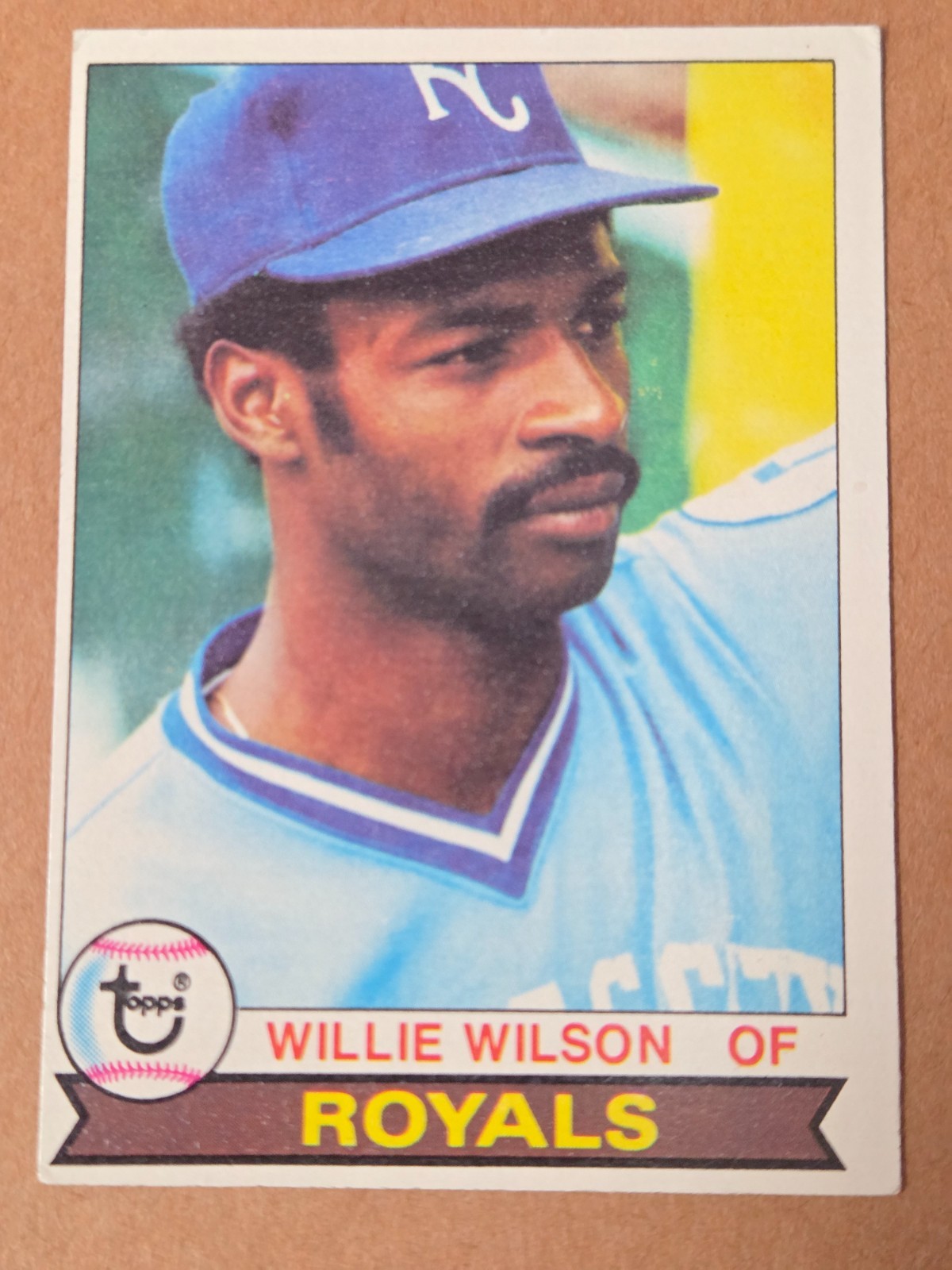 1979 Topps - Willie Wilson #409 (RC) Royals EX