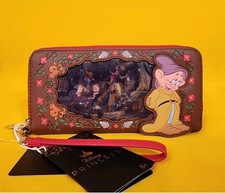 Muñequera Cartera Serie Princesa Lenticular Loungefly Blancanieves y Siete Enanitos
