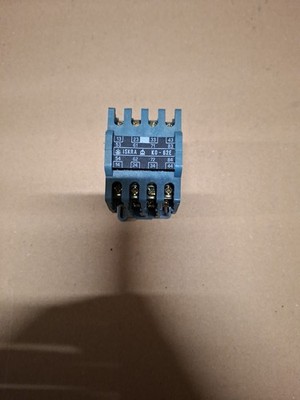 Luftschütz Schaltschütz Schütz Relais ISKRA K0 63E 220 V 50 Hz 16 A WMW DDR  NEU