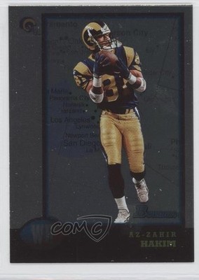 1998 Bowman Interstate Az-Zahir Hakim #193 Rookie RC 0o9