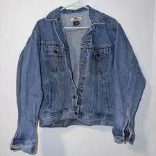 Vintage Lee classic denim Jean Jacket Size medium Y2K 1889 trucker jacket