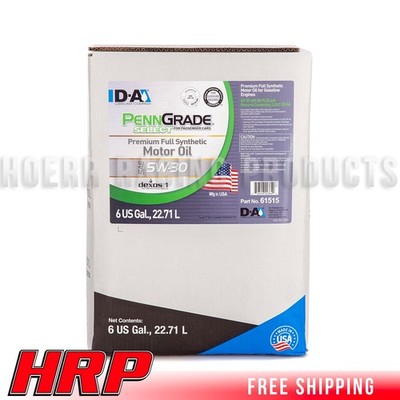 PENN GRADE 61515 | Select Premium Full Synthetic Motor Oil SAE 5W-30 | 6 Gallon
