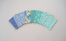 Lot 11 x 18 Pieces Scraps 1930s 1940s Reproduction Fabric 173