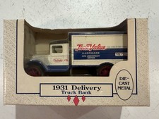1991 ERTL 9501 1:34 1931 Delivery Truck Bank True Value Hardware 10th Anniv