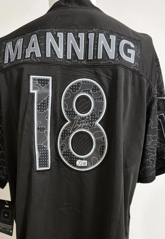 Payton Manning Nike NWT Denver Broncos Jersey Beckett COA