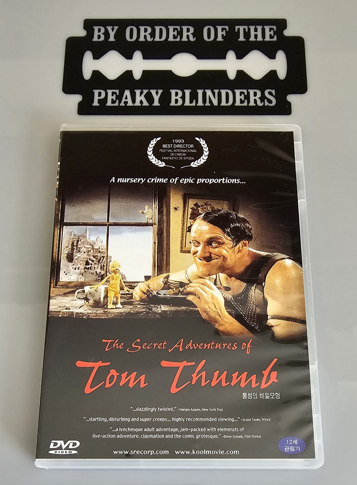 THE SECRET ADVENTURES OF TOM THUMB DVD