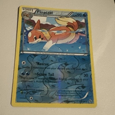 Floatzel 29/106 Pokemon XY Flashfire Reverse Holo Card 2014 NM/LP