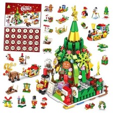 Advent Calendar 2025, 24 Days Countdown Christmas Building Blocks Surprise