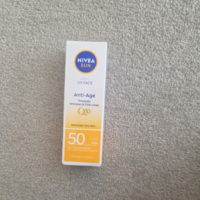 NIVEA Sun Anti-Age Anti-Pigment 0, 50 UV Gesicht Q10, 50ml