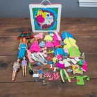 New ListingMattel Skipper Tiff Doll Lot Girls OS Multicolor Good Vintage Case Clothes Accs