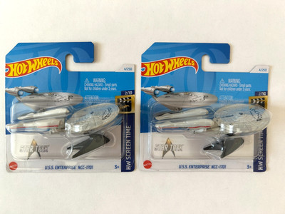 Hot Wheels HW Screen Time Star Trek U.S.S Enterprise NCC-1701 2x Restposten Konvolut