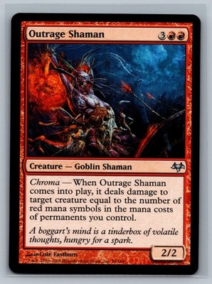 Magic The Gathering Eventide Outrage Shaman #59/180 MTG TCG CCG