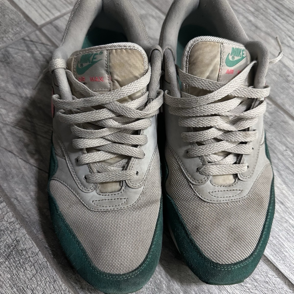 Nike Air Max 1 Watermelon South Beach Green Pink White Mens Size
