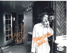 Nick Castle & Nancy Loomis signed 8x10 Photo Annie Brackett The Shape Michael My