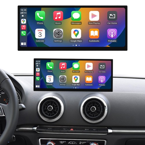 Radio de coche Carplay inalámbrica de 12,3' para Audi A3 S3 RS3 Radio estéreo multimedia Navegación - Imagen 2 de 13
