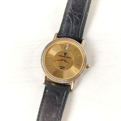Valentino Domani VD-1023 FINEGOLD 999.9 Quartz Men's Analog