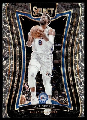 2024-25 Select Elephant Prizms SSP Paul George Philadelphia 76ers