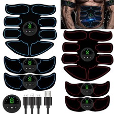 EMS Abdominal Muscle Stimulator ABS Electric Massger Training Slimming Fitness