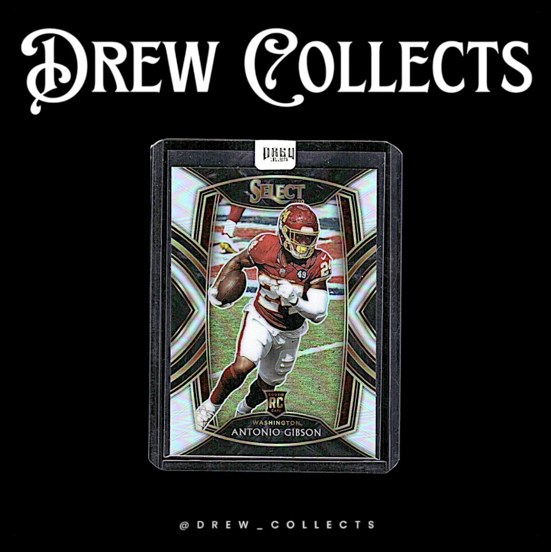 2020 Panini Select #272 Antonio Gibson Silver Prizm