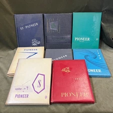 1955 to 1962 SIMI VALLEY HIGH SCHOOL YEARBOOK SIMI, CALIFORNIA  PIONEER