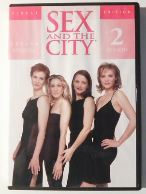 Sex and the City - Season 2  Episode 1-6  Single Edition -PARAMOUNT DVD FSK16***