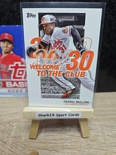 2023 Topps Baseball Series 1 Cedric Mullins Welcome to the Club #WC-17