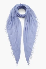 NEW! Chan Luu Soft Cashmere and Silk Scarf Wrap in Solid PERIWINKLE BRH-SC-140