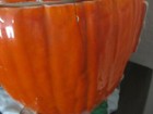 ~VERY RARE~ Gnome Pumpkin House Cookie Jar Canister Halloween 14” Tall Large — photo 5