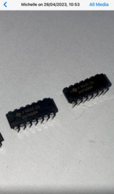 SN7400N ORIGINAL 7400 DIP14 TEXAS INSTRUMENTS oder FAIRCHILD IN MY UK STOCK x6pcs