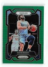 DAVID RODDY #267 2023-24 PANINI PRIZM GREEN
