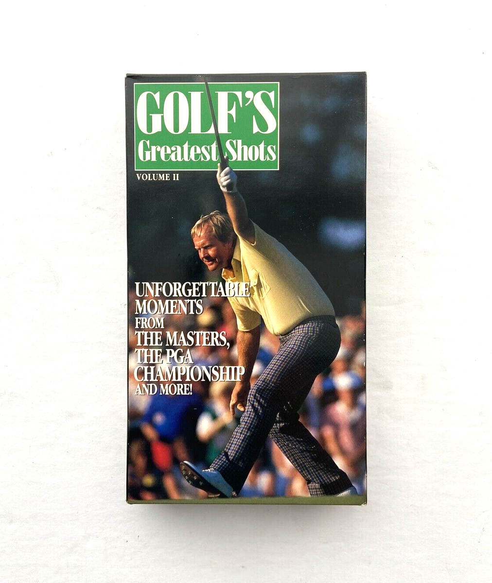 CBS/FOX Video Sports Golf's Greats Shots VHS