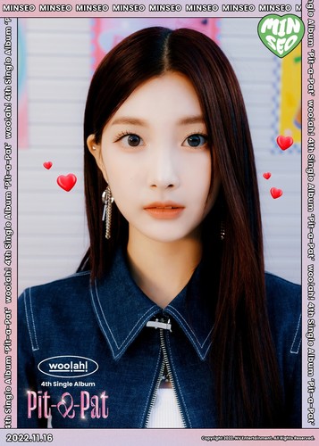 WOOAH 4th Single Album [Pit-a-Pat] Patter Ver CD+P.Book+3p Card+Poster+Sticker - Bild 16 von 18