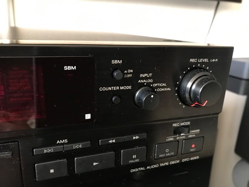 Sony DTC-60ES DTC60ES High-End DAT Tapedeck - Bild 10 von 10