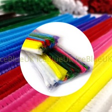 Craft Pipe Cleaners 30cm Long 6mm Thick Premium Quality 13 Colours